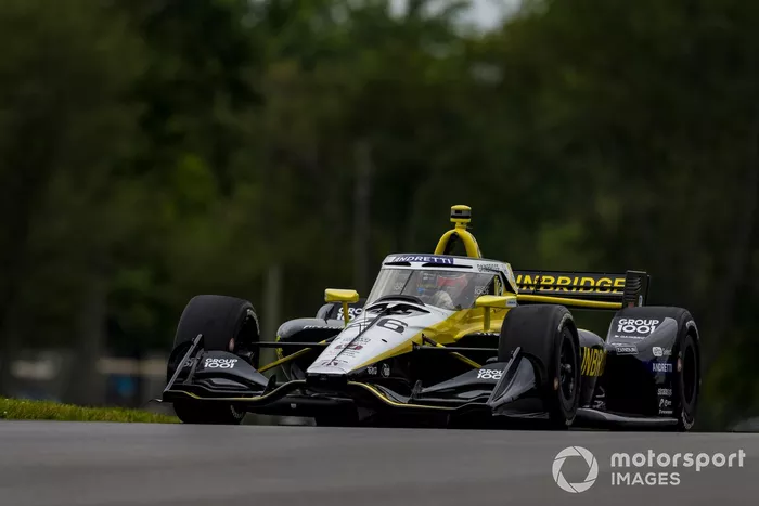 Colton Herta, Andretti Global con Curb-Agajanian Honda