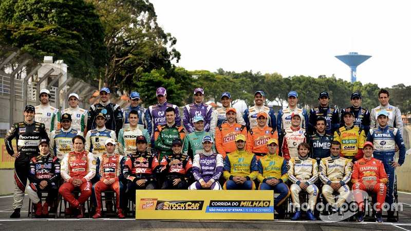 Pilotos da Corrida do Milhão de 2013. Reconhece todos?