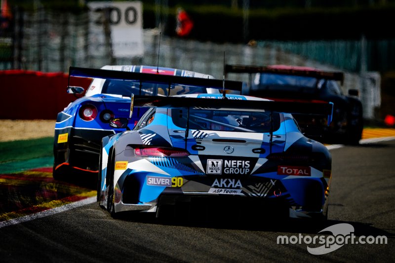 #90 Akka ASP Team Mercedes-AMG GT3: Nico Bastian, Timur Boguslavskiy, Felipe Fraga