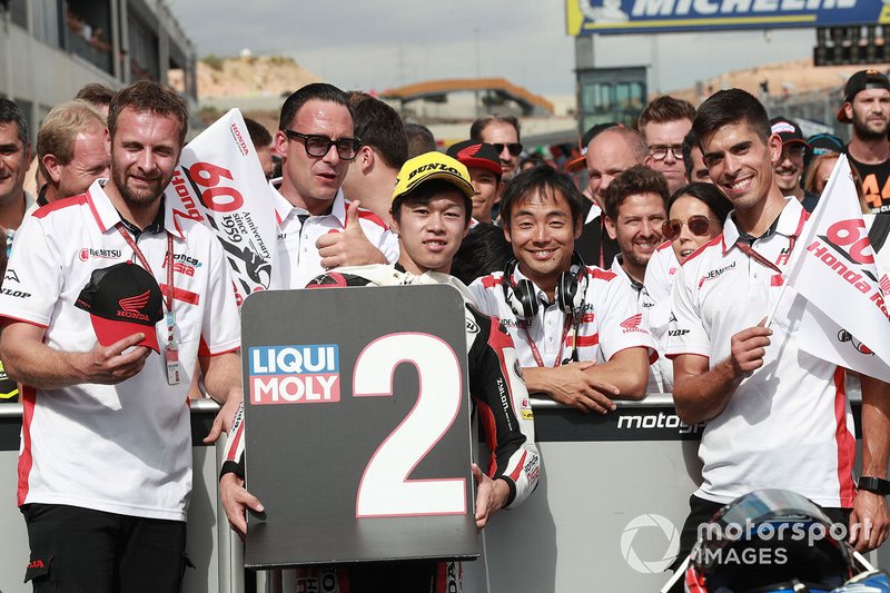 Second place Ai Ogura, Honda Team Asia