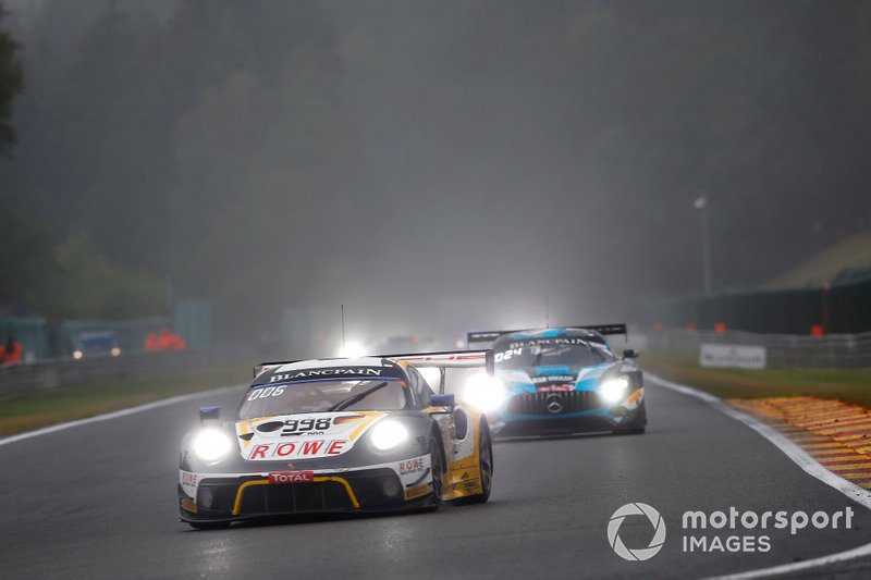 #998 ROWE Racing Porsche 911 GT3 R: Frédéric Makowiecki, Patrick Pilet, Nick Tandy
