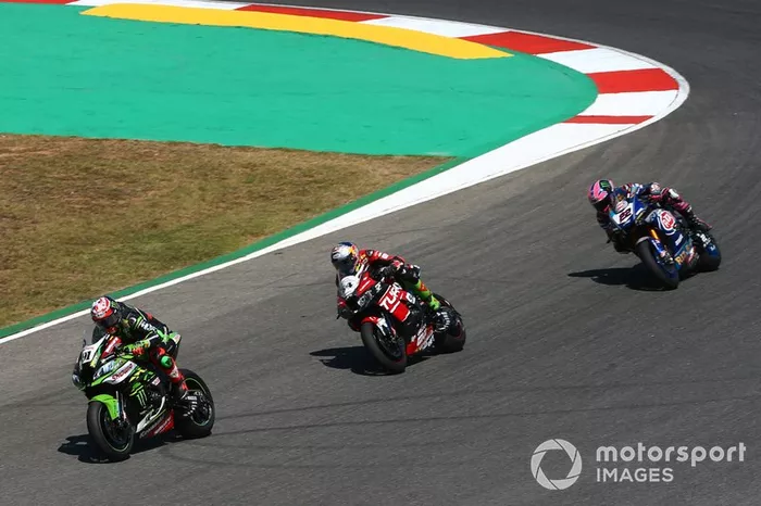 Leon Haslam, Kawasaki Racing Team, Toprak Razgatlioglu, Turkish Puccetti Racing, Alex Lowes, Pata Yamaha
