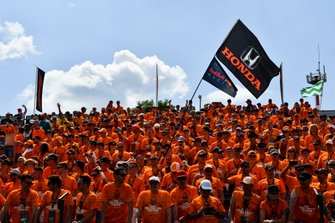 Fans van Max Verstappen, Red Bull Racing