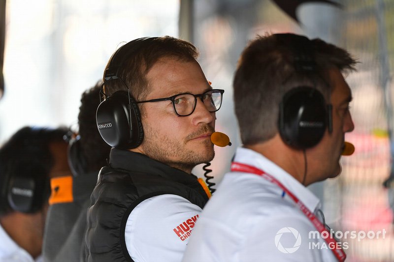 Andreas Seidl, Team Principal, McLaren