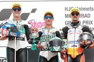 Podium: 1. Lorenzo Dalla Porta, 2. Marcos Ramirez, 3. Aron Canet