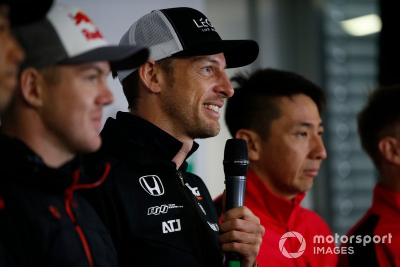 Conferenza stampa, Jenson Button, Team Kunimitsu Honda