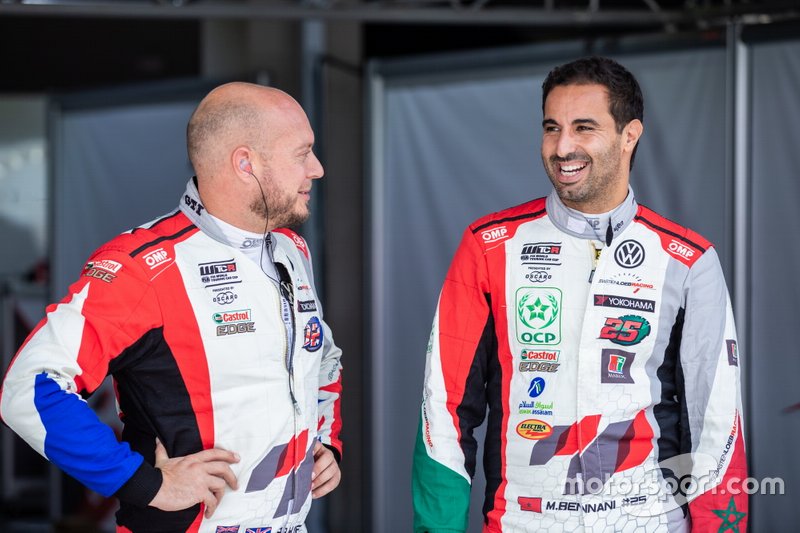 Rob Huff, SLR VW Motorsport Volkswagen Golf GTI TCR, Mehdi Bennani, SLR VW Motorsport Volkswagen Golf GTI TCR