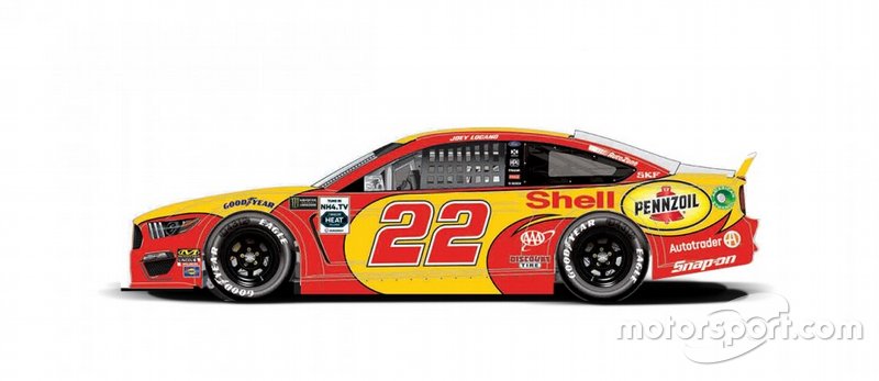 Joey Logano terá carro alusivo à pintura que Kevin Harvick usava quando venceu a Daytona 500 de 2007