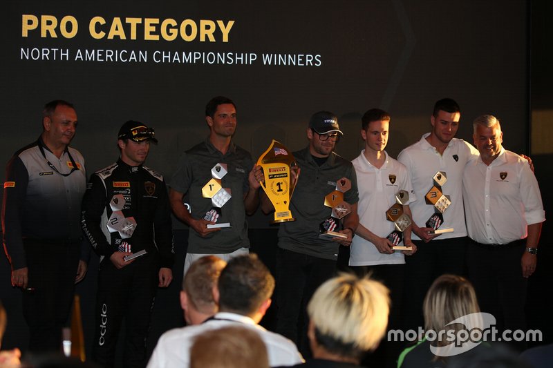 Premiazioni Lamborghini Super Trofeo 2019