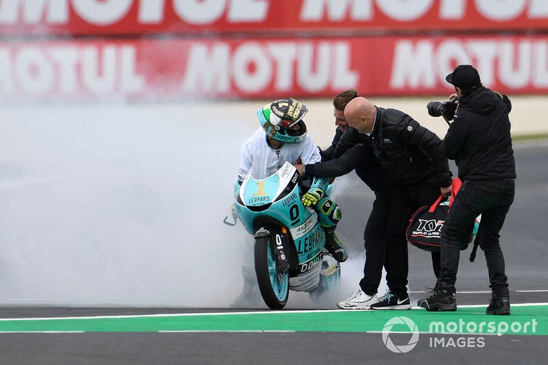 Race winner Lorenzo Dalla Porta, Leopard Racing