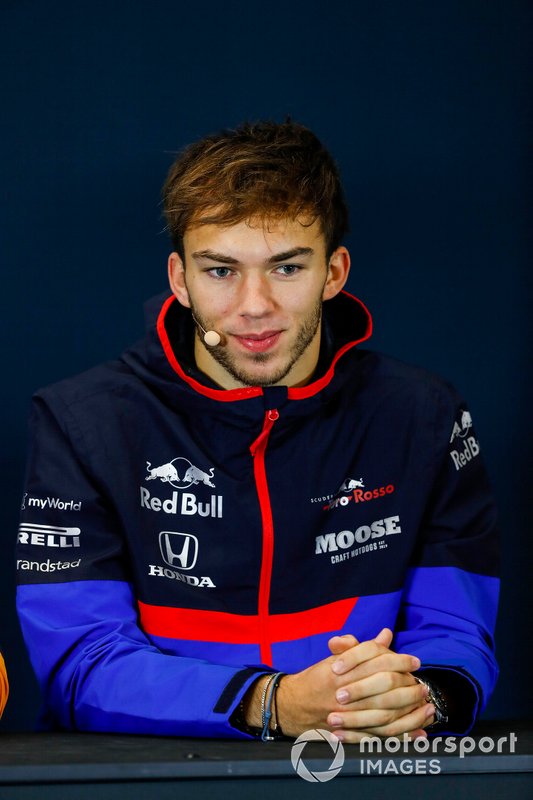 Press conference, Pierre Gasly, Toro Rosso