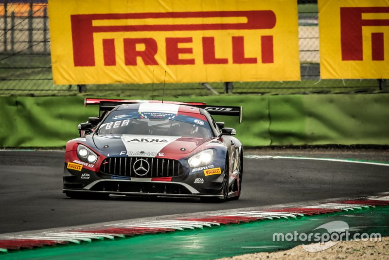 #87 FRA AKKA-ASP Mercedes - AMG GT3: Jean-Luc Beaubelique, Jim Pla