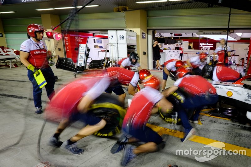 Alfa Romeo Racing Pitstop