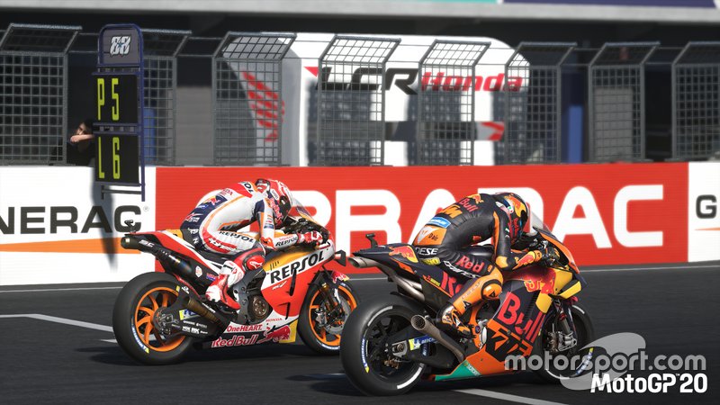 Captura de pantalla MotoGP20