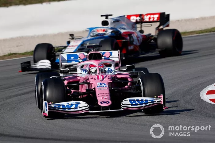 4º, Sergio Pérez, Racing Point: 54 puntos