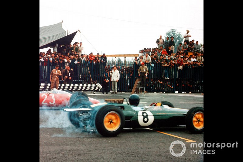 A Lotus é a equipe que mais venceu no México, contando com o triunfo de Clark em 1962, com quatro idas ao lugar mais alto do pódio.