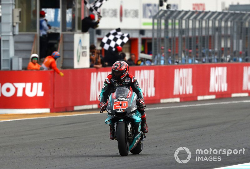 Second place Fabio Quartararo, Petronas Yamaha SRT
