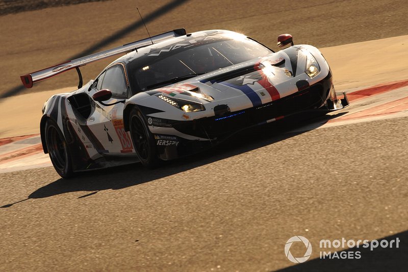 #83 AF Corse Ferrari 488 GTE EVO, Francois Perrodo, Emmanuel Collard, Nicklas Nielsen