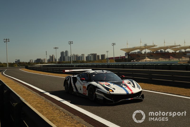 #83 AF Corse Ferrari 488 GTE Evo: François Perrodo, Emmanuel Collard, Nicklas Nielsen