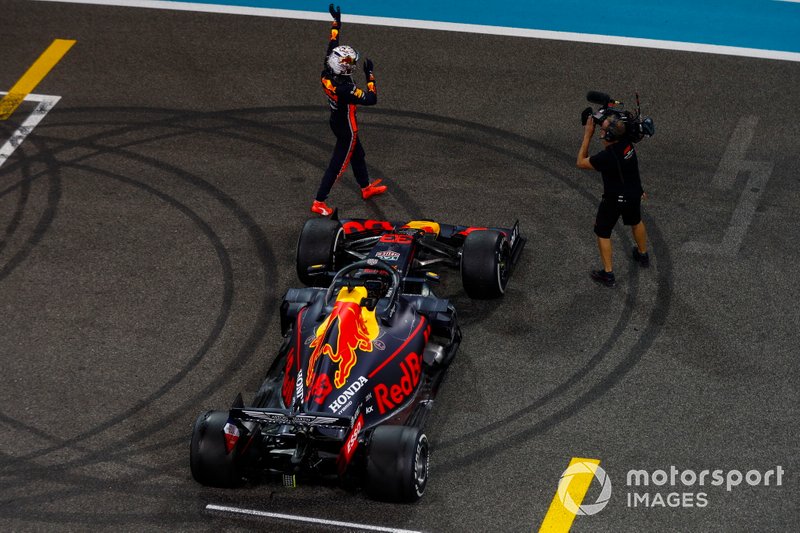 Le deuxième, Max Verstappen, Red Bull Racing