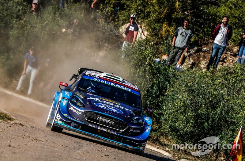 Elfyn Evans, Scott Martin, M-Sport Ford WRT Ford Fiesta WRC