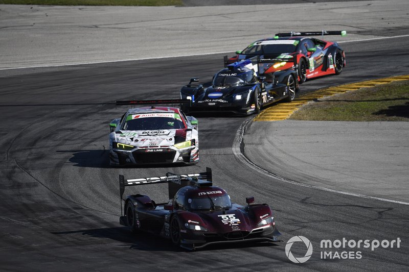 #55 Mazda Team Joest Mazda DPi, DPi: Jonathan Bomarito, Harry Tincknell, Ryan Hunter-Reay