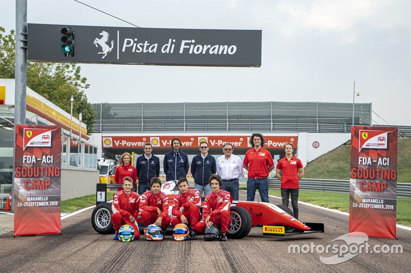 Foto di gruppo con Dino Beganovic, Pepe Martì, Francesco Pizzi e Gabriele Minì