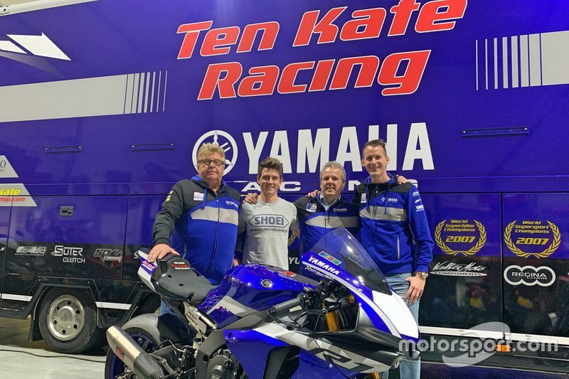 Steven Odendaal with EAB Ten Kate Racing Team