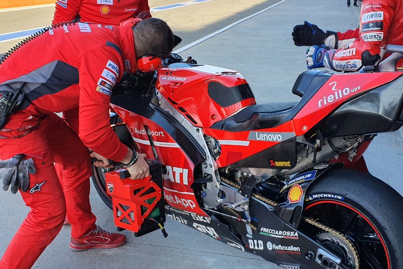 Ducati Team bike