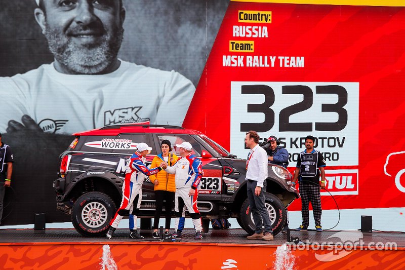 #323 MSK Rally Team Mini: Denis Krotov, Dmytro Tsyro