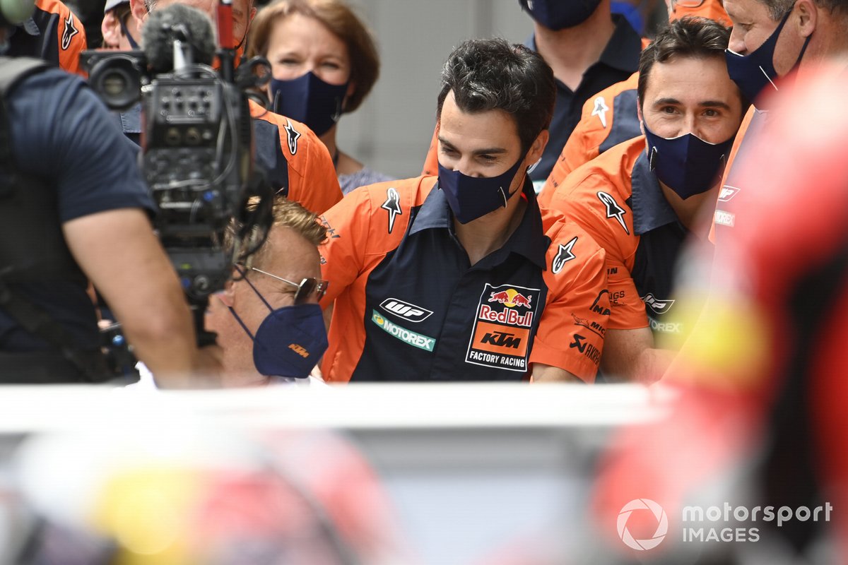 Dani Pedrosa und Pit Beirer