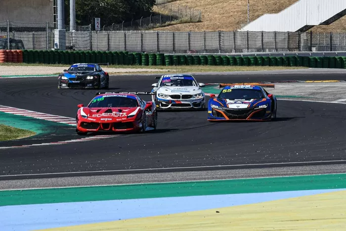 Azione in pista