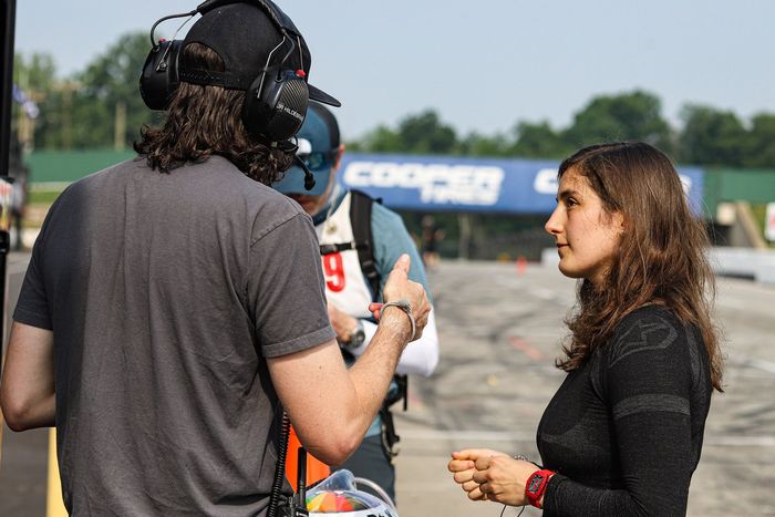Tatiana Calderón, A.J. Foyt Enterprises