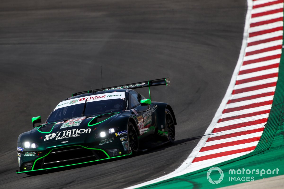 #777 D'Station Racing Aston Martin Vantage AMR: Satoshi Hoshino, Tomonobu Fujii, Andrew Watson