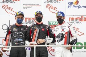 Podio: Alessandro Giardelli, Dinamic Motorsport, Marzio Moretti, Bonaldi Motorsport e Gianmarco Quaresmini, Tsunami RT