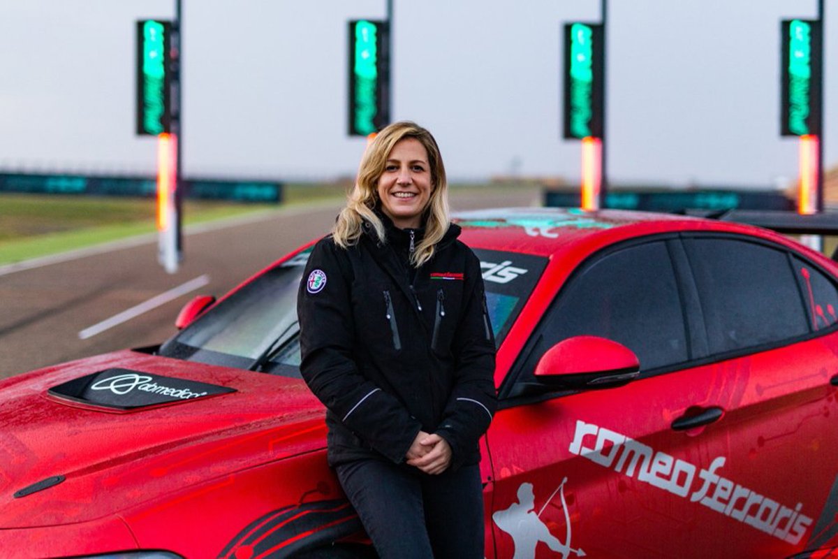 Michela Cerruti, Romeo Ferraris, Alfa Romeo Giulia ETCR