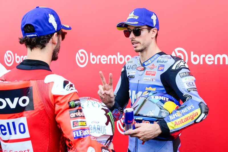 Francesco Bagnaia, Ducati Team, Alex Marquez, Gresini Racing
