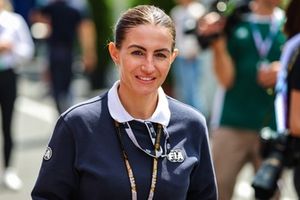 FIA race starter Rebecca Lee