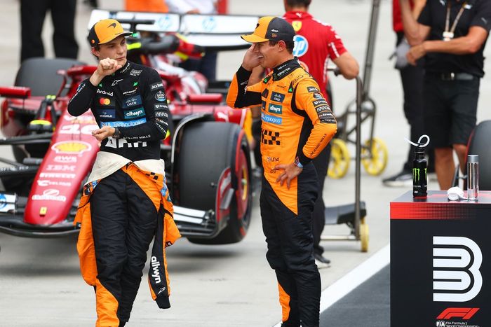 Lando Norris, McLaren, Oscar Piastri, McLaren