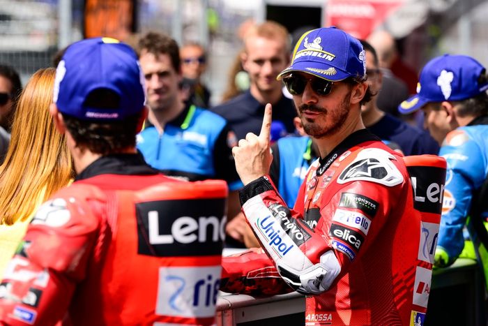 Francesco Bagnaia, Ducati Team, Marc Marquez, Ducati Team
