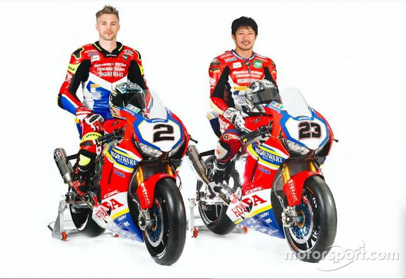 Leon Camier, Honda et Ryuichi Kiyonari, Honda