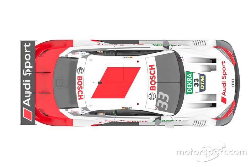 Livery René Rast, Audi Sport Team Rosberg, Audi RS5 DTM