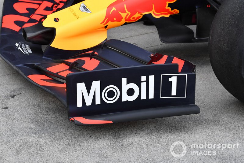 Endplate del alerón del Red Bull Racing RB15