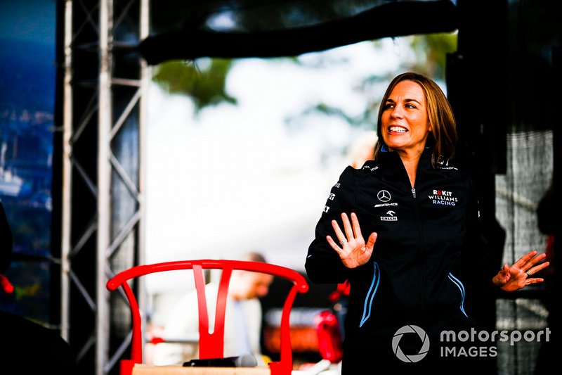 Claire Williams, Deputy Team Principal, Williams Racing