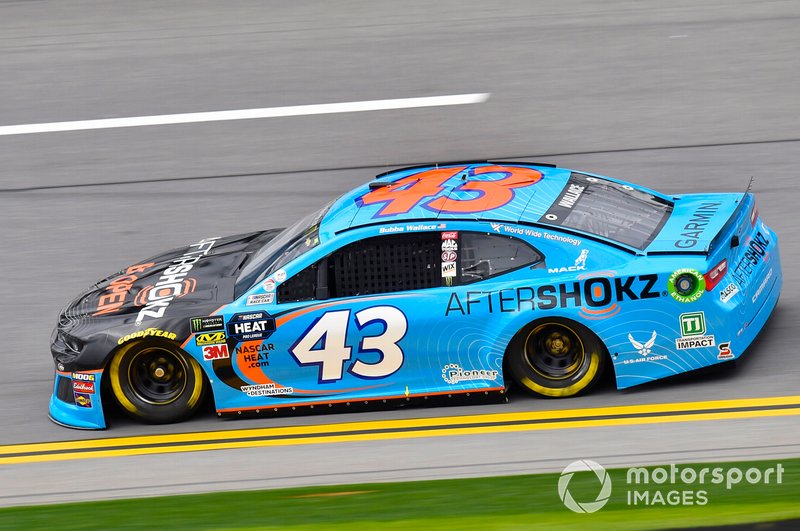 13. Darrell Wallace Jr., Richard Petty Motorsports, Chevrolet Camaro Aftershokz