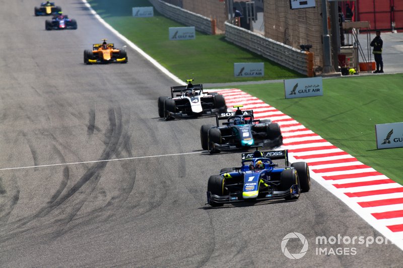 Louis Deletraz, CARLIN, Nicholas Latifi, DAMS Nyck De Vries, ART GRAND PRIX