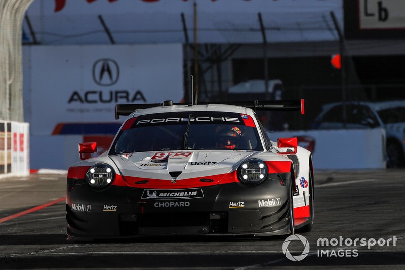 #912 Porsche GT Team Porsche 911 RSR, GTLM: Earl Bamber, Laurens Vanthoor