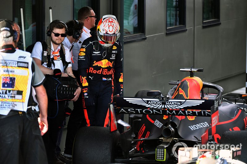 3. Max Verstappen, Red Bull Racing, Parc Ferme