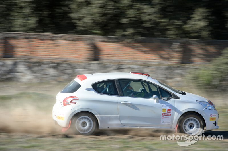 Peugeot 208 R2 de la Rallye Cup Ibérica 2019