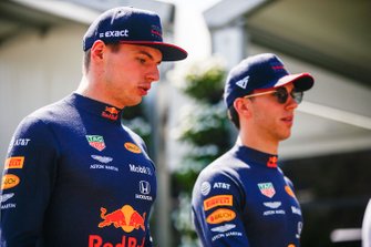 Max Verstappen, Red Bull Racing en Pierre Gasly, Red Bull Racing